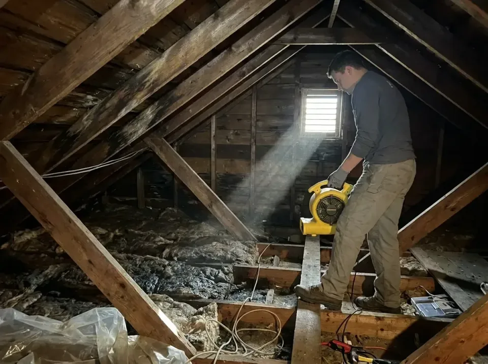 attic-water-damage-drying-proc-007 — frequently asked questions, Emergency Water Extraction & 24/7 Flood Response in Worcest…